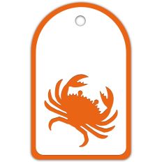 Crab Gift Tag