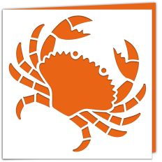 Crab Greetings Card