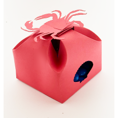 Cute Crab Petal Box