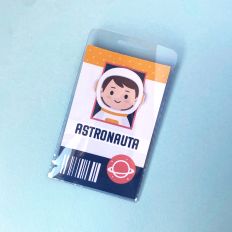 Astronaut Boy Access Badge (Portuguese)