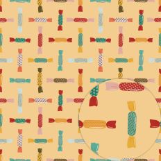 CRISS-CROSS CRACKERS ORANGE INTERWOVEN THREAD LOOK – RABEA BILZ
