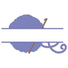 Split Yarn and Crochet Hook for Personalizing