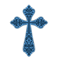 layered Trefoil cross