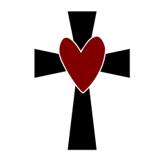 Cross with Heart