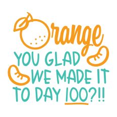 100 Days of School cut file