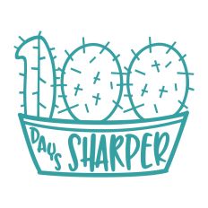 100 Days of School cut file