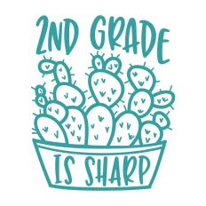 2nd Grade is Sharp Cactus