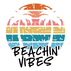 Beachin' Vibes Distressed