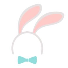 Bunny Ears Monogram