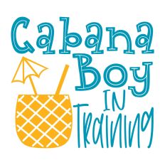 Cabana Boy in Training