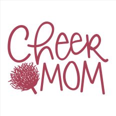 Cheer Mom Pompom
