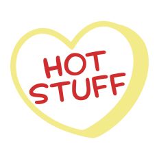 Hot Stuff Candy Heart