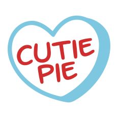 Cutie Pie Candy Heart