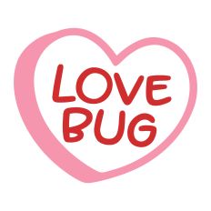 Love Bug Candy Heart