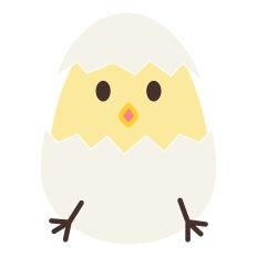 Baby Chick in Egg