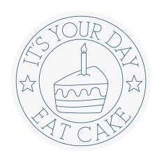Sketch Birthday Stamp