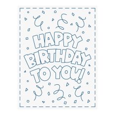Birthday Card Sketch