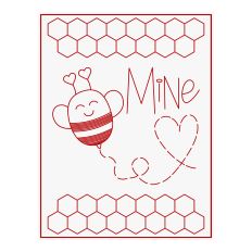 Valentine A2 Card Sketch