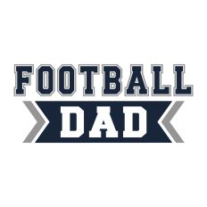 Football Dad Cut File