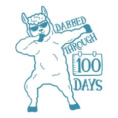 100 Days of School cut file