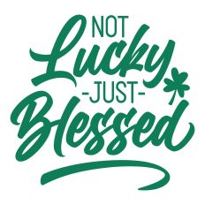 Not Lucky Just Blessed