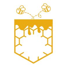 Bees Monogram Pocket Design