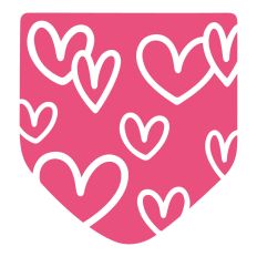 Hearts Pocket Design