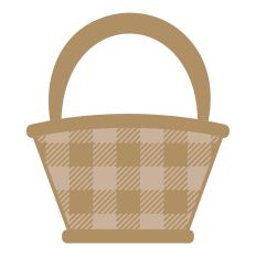 Plaid Basket