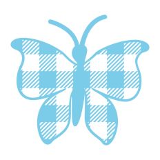 Plaid Butterfly