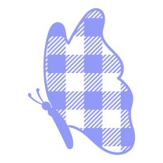 Plaid Butterfly