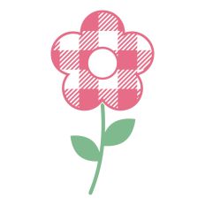 Plaid Flower