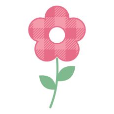 Plaid Flower