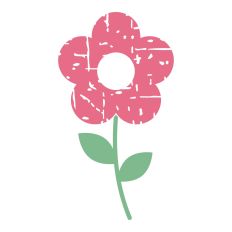 Distressed Flower