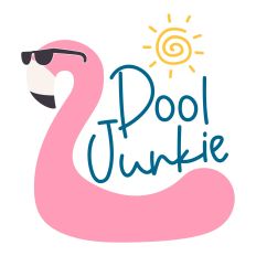 Pool Junkie Flamingo Float