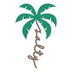 Salty Palm Tree