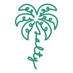 Salty Palm Tree Scribble