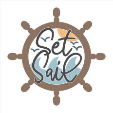 Set Sail Ship Wheel