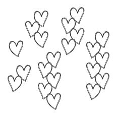 Sleeve Hearts