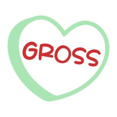 Gross Candy Heart