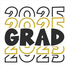 Stacked 2025 Grad