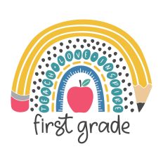 Boho Rainbow First Grade