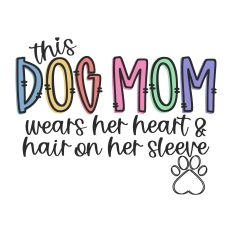 This Dog Mom Wears Her Heart on Her Sleeve