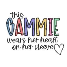 This Gammie Wears Her Heart on Her Sleeve