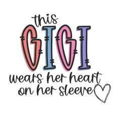 This Gigi Wears Her Heart on Her Sleeve