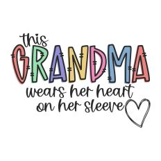 This Grandma Wears Her Heart on Her Sleeve