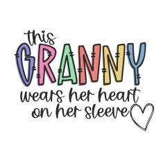 This Granny Wears Her Heart on Her Sleeve