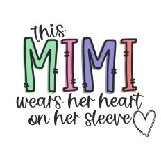 This Mimi Wears Her Heart on Her Sleeve