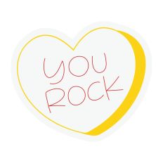 You Rock Candy Heart Sketch Design