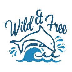 Wild & Free Dolphin