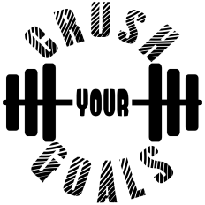 Crush Your Goals Motivational Fitness Cutting Design